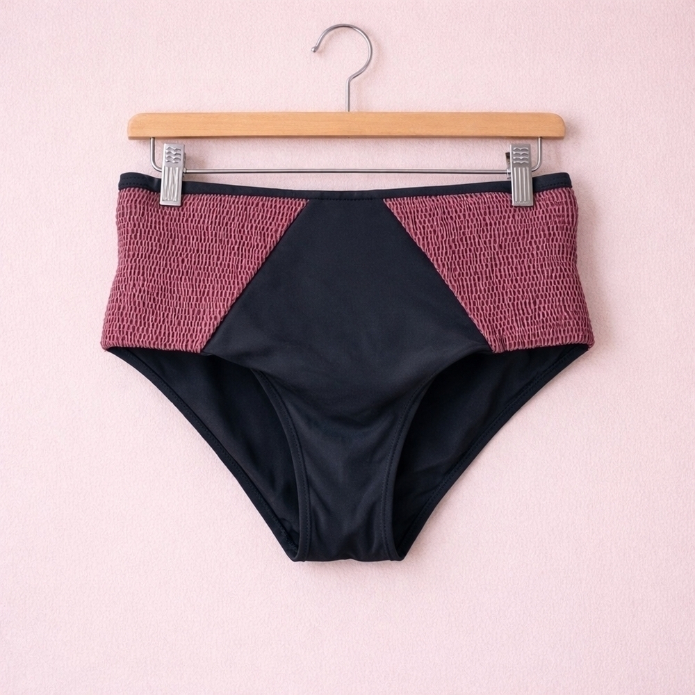 Tori Praver bikini high rise swim suit bottoms